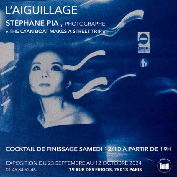 The Cyan Boat Makes a Street Trip : Stéphane Pia
