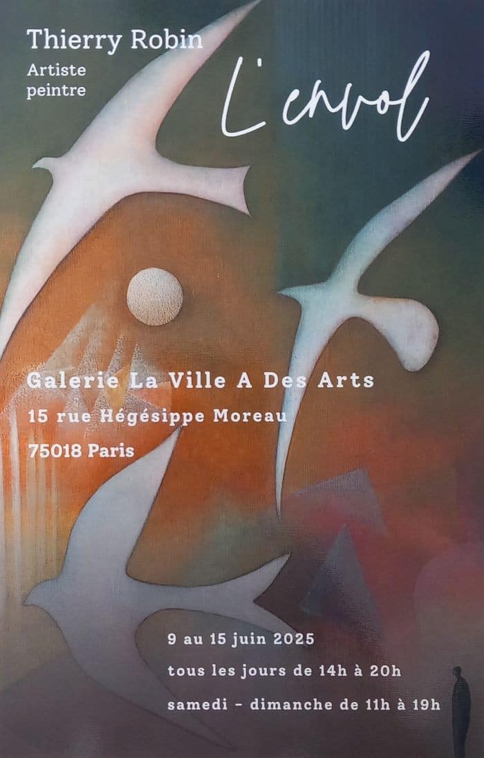 L'envol : Thierry Robin