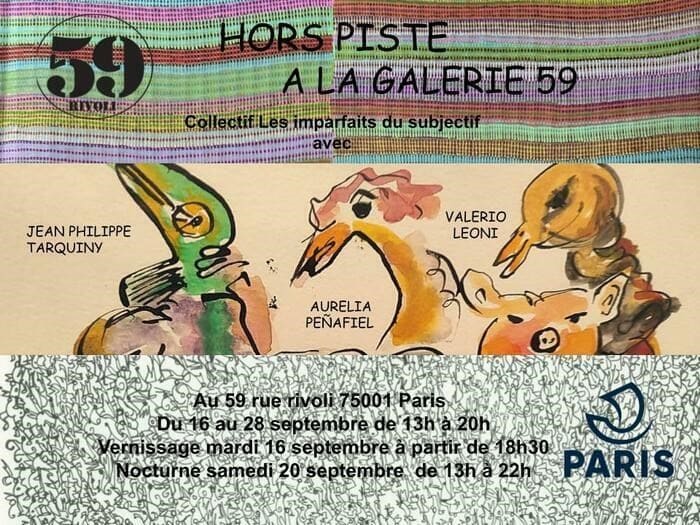 Hors piste : Aurelia Peñafiel, Valerio Leoni, Jean Philippe Tarquiny