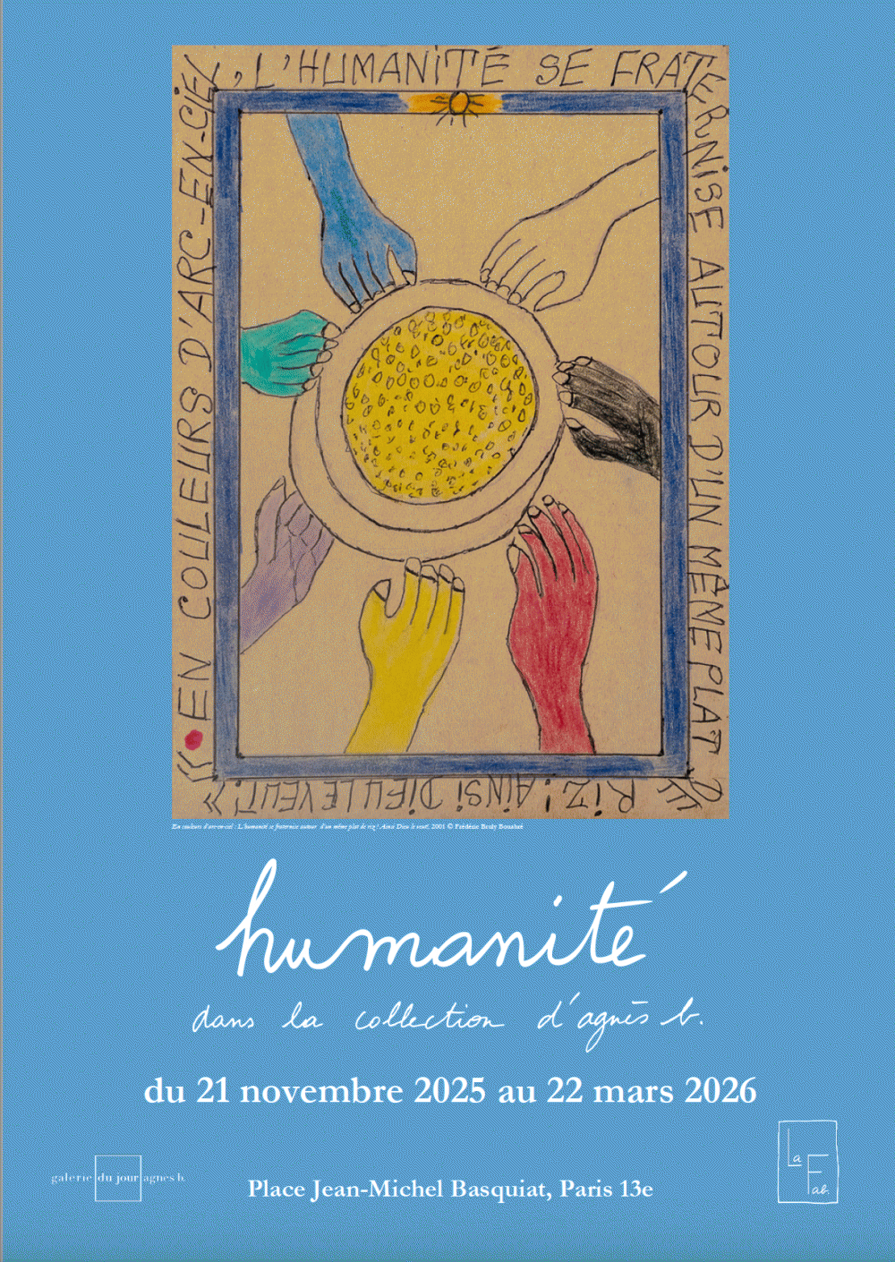 humanité, dans la collection agnès b.