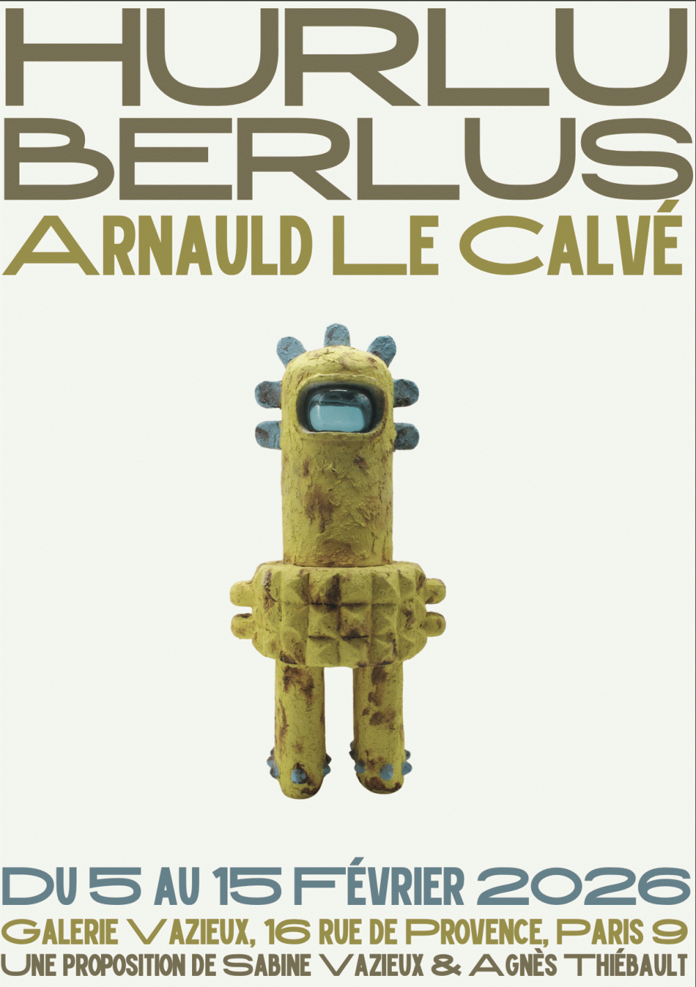 Hurluberlus : Arnaud Le Calvé