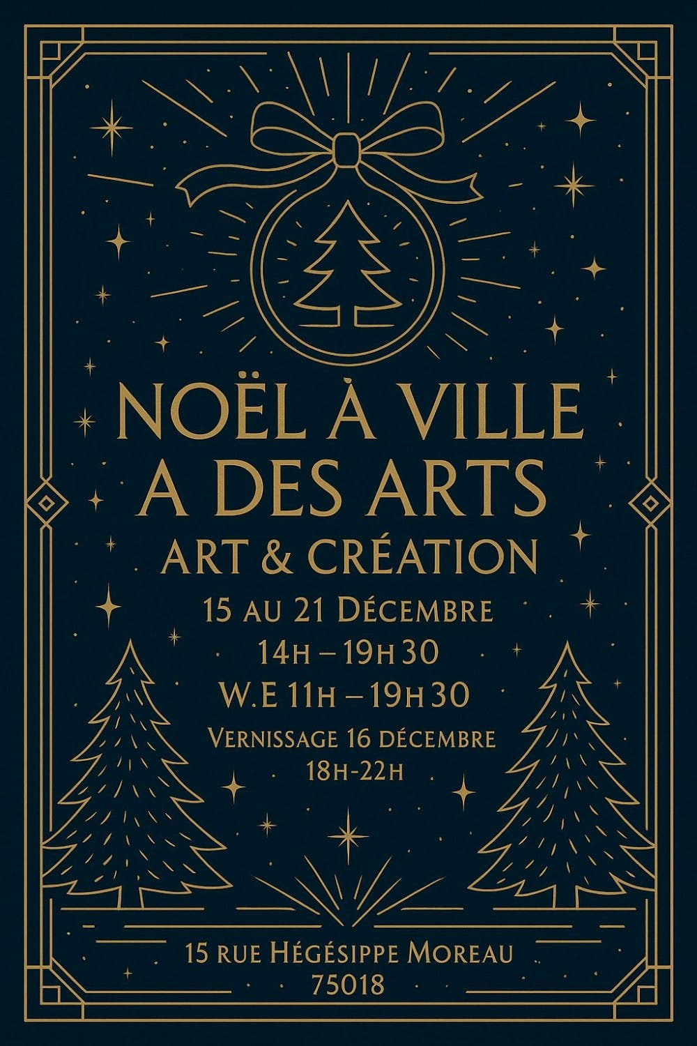 Noël à la Galerie : Art et Création