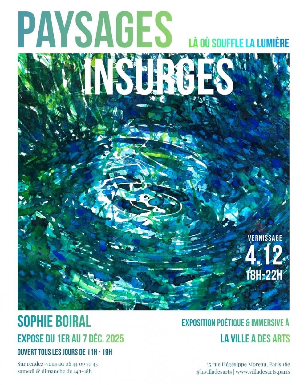 Paysages insurgés, là où souffle la lumière : Sophie Boiral