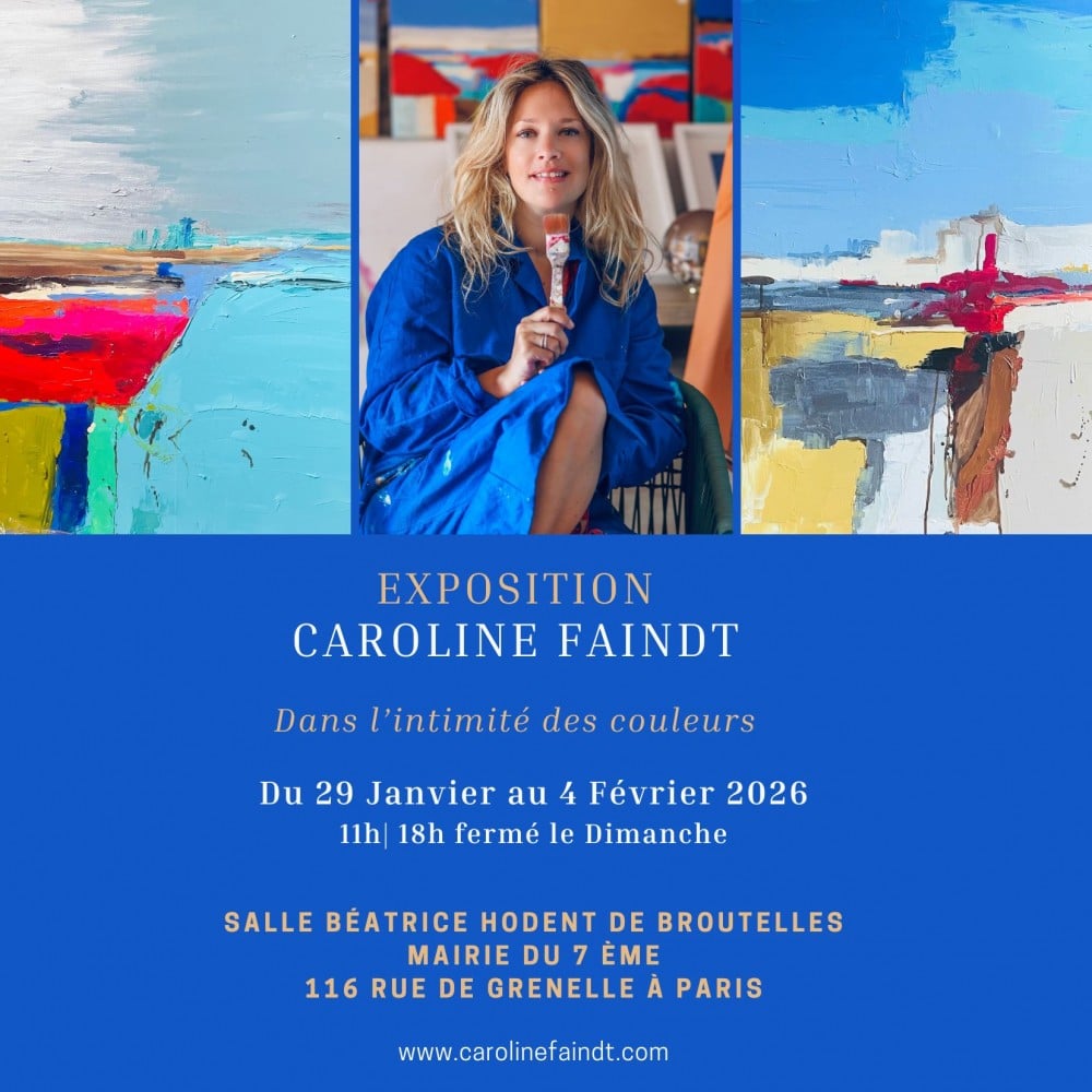 Dans l’intimité des couleurs : Caroline Faindt