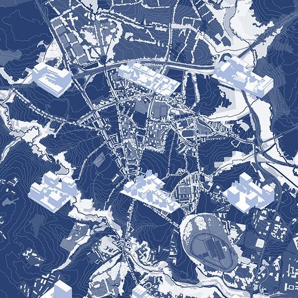 Dessin de ville, texte et contextes