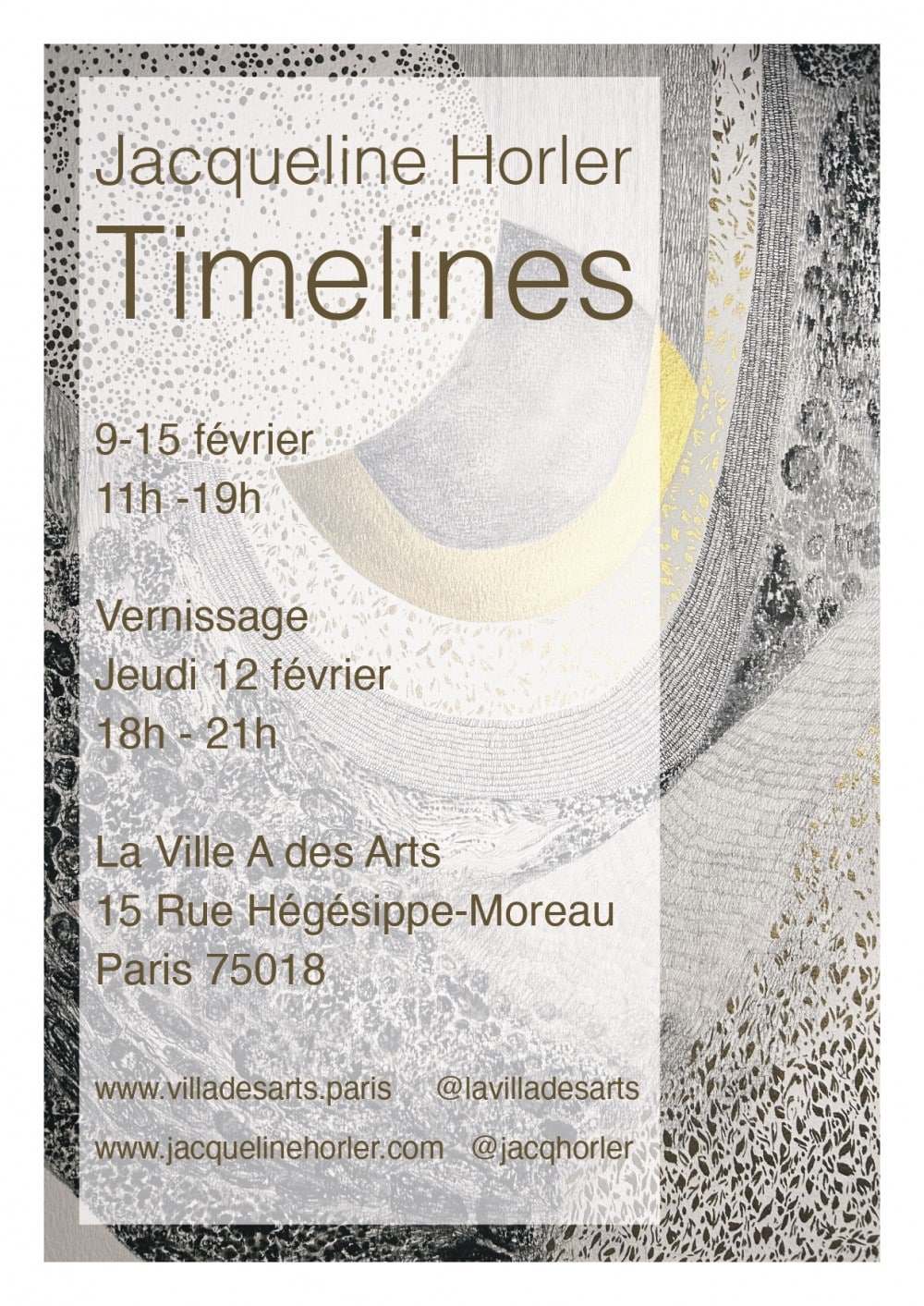 Timelines : Jacqueline Horler