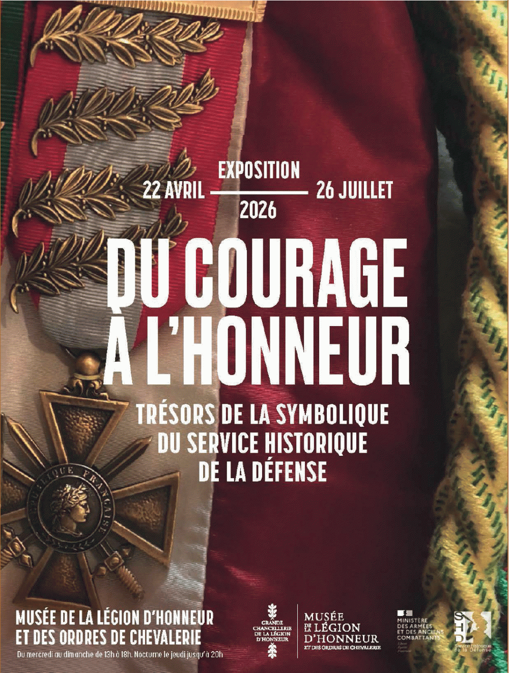 Du courage à l’honneur, Trésors de la symbolique du Service historique de la Défense