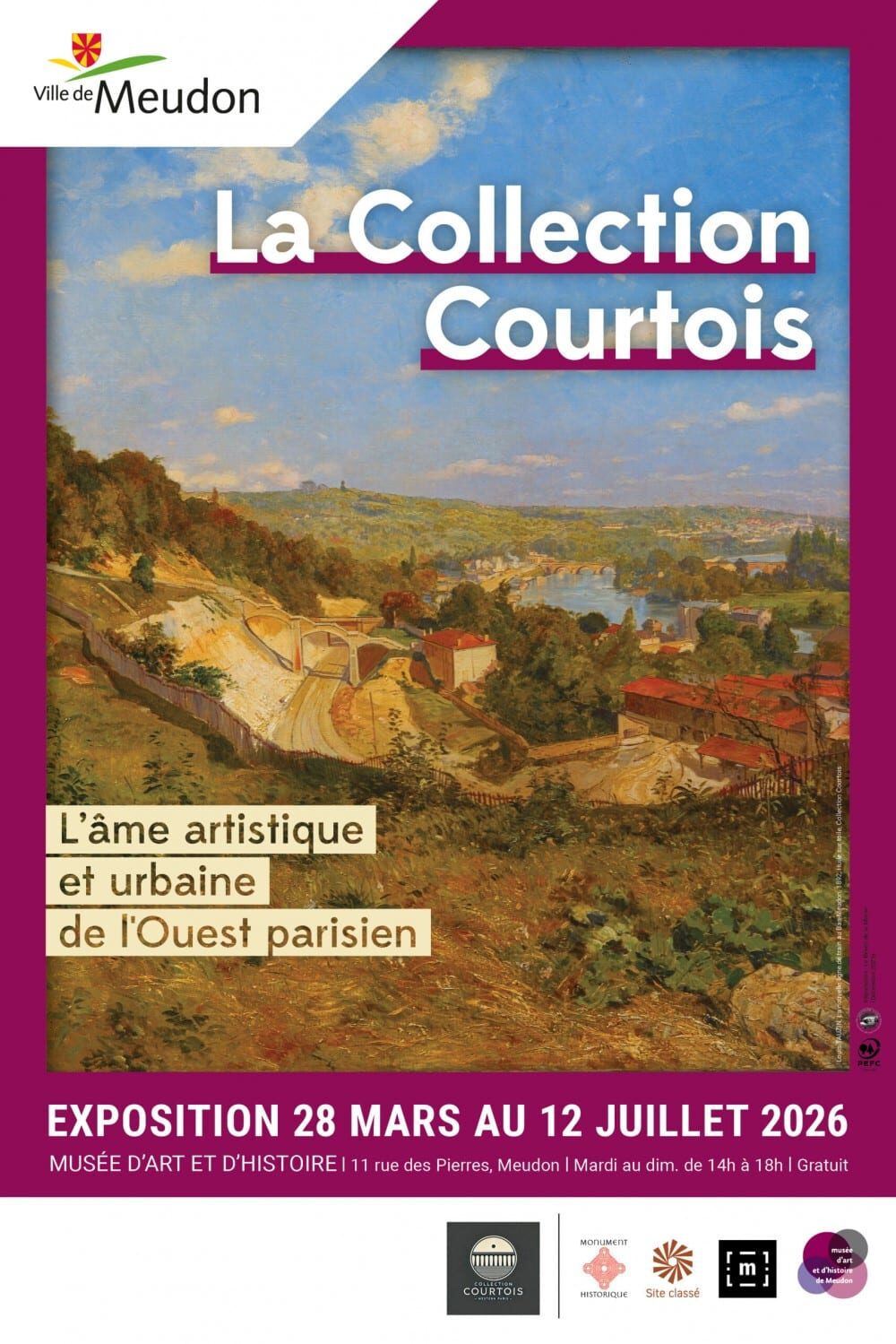 L’âme artistique et urbaine de l’Ouest parisien, la Collection Courtois