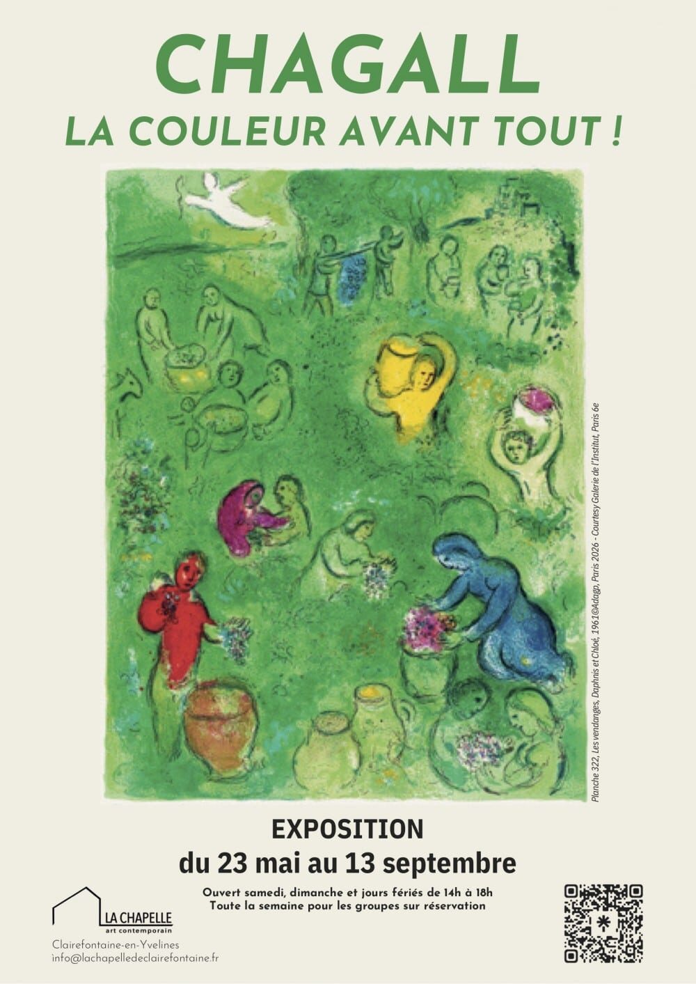 Chagall : la couleur avant tout !