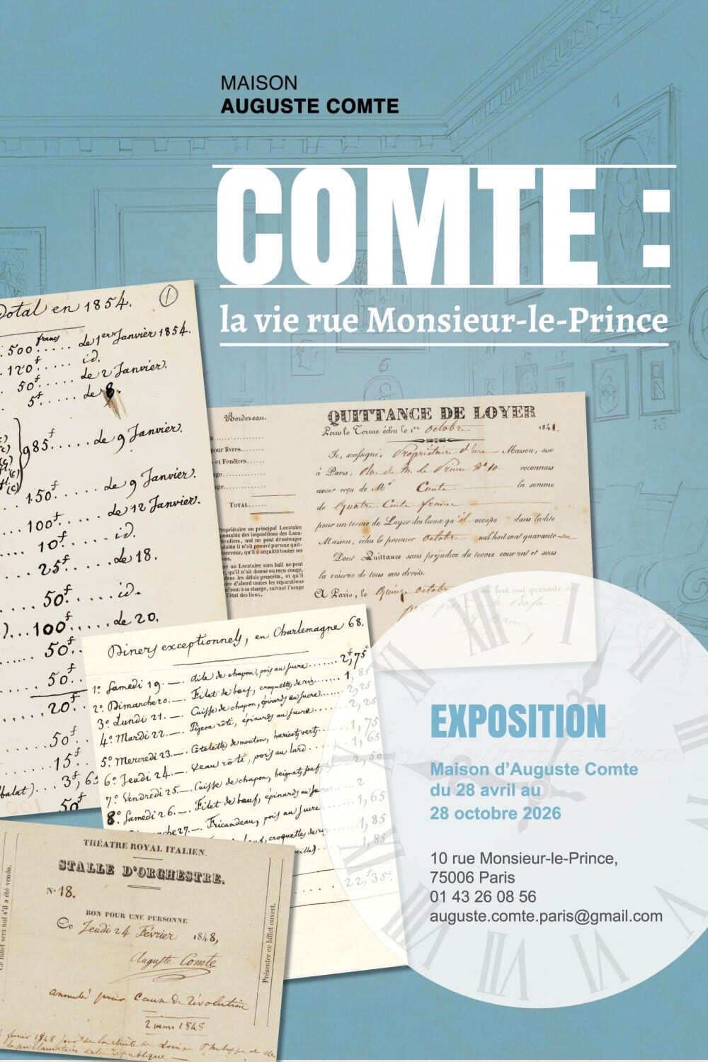 Comte : la vie rue Monsieur-le-Prince