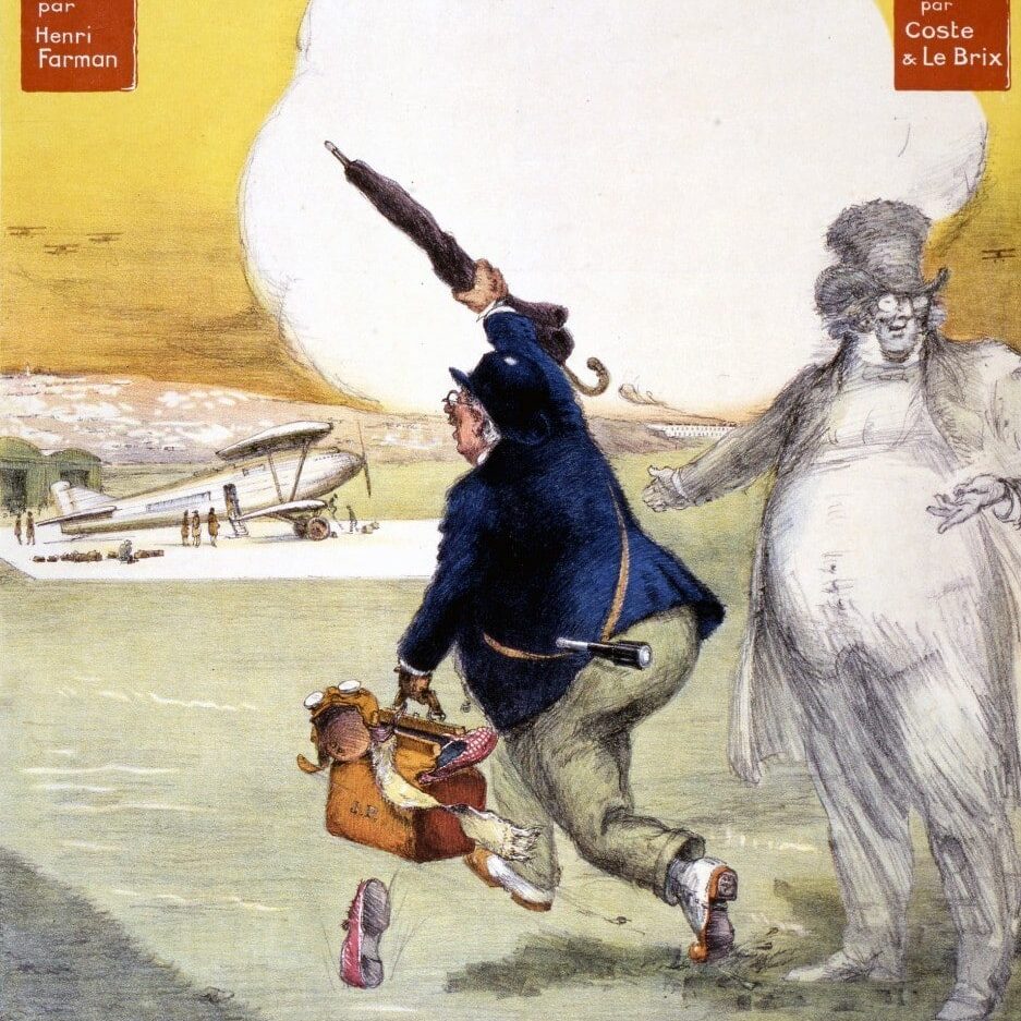 Drôles de vols – caricaturer les expériences aériennes