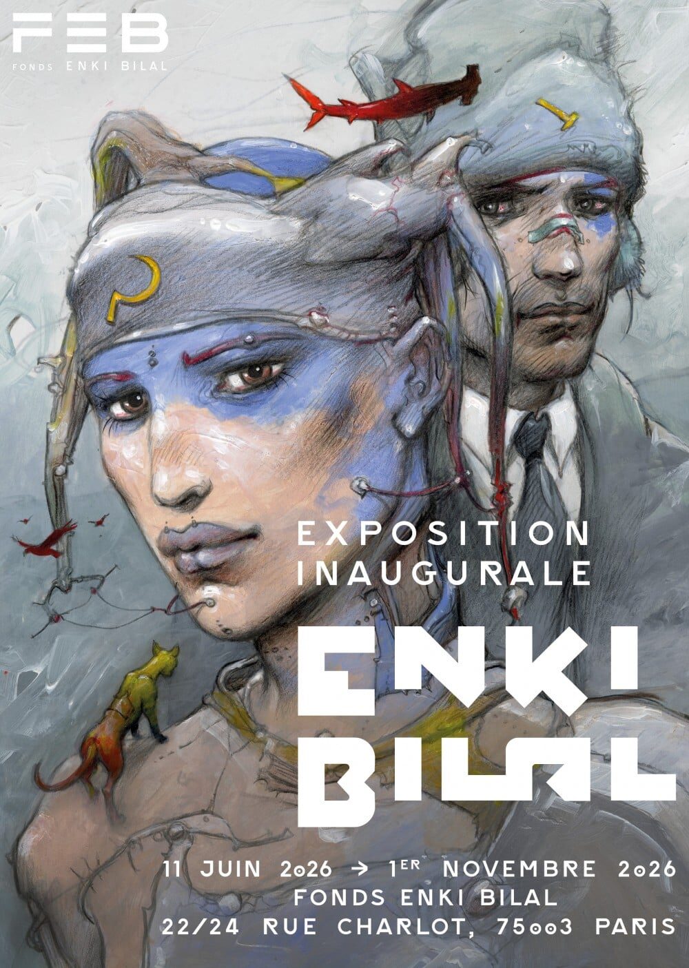 Enki Bilal, exposition inaugurale