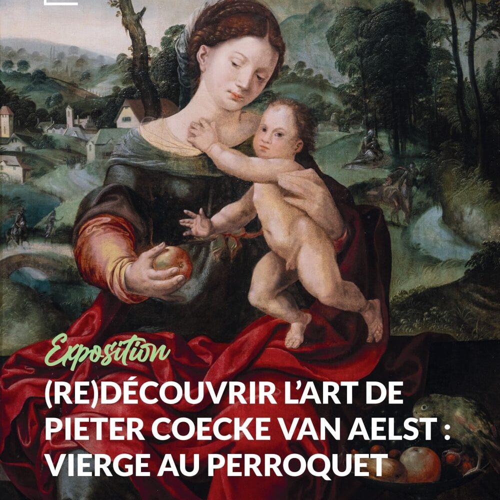 (Re)découvrir l’art de Pieter Coecke van Aelst – Vierge au perroquet