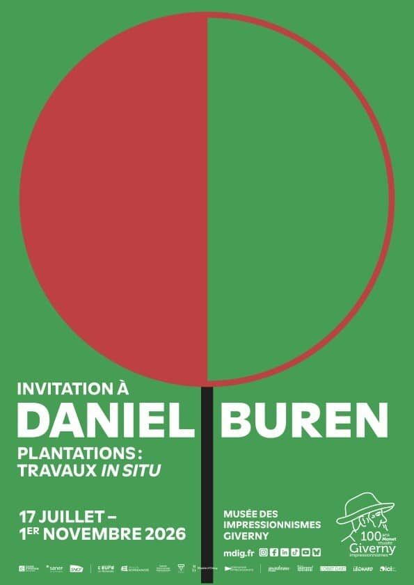 Invitation à Daniel Buren. Plantations, travaux in situ