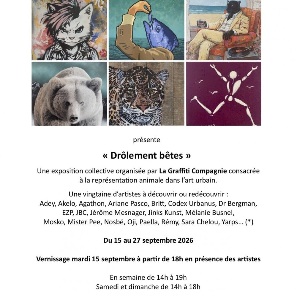 Drôlement bêtes : La Graffiti Compagnie